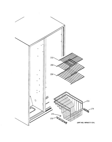 Freezer shelves