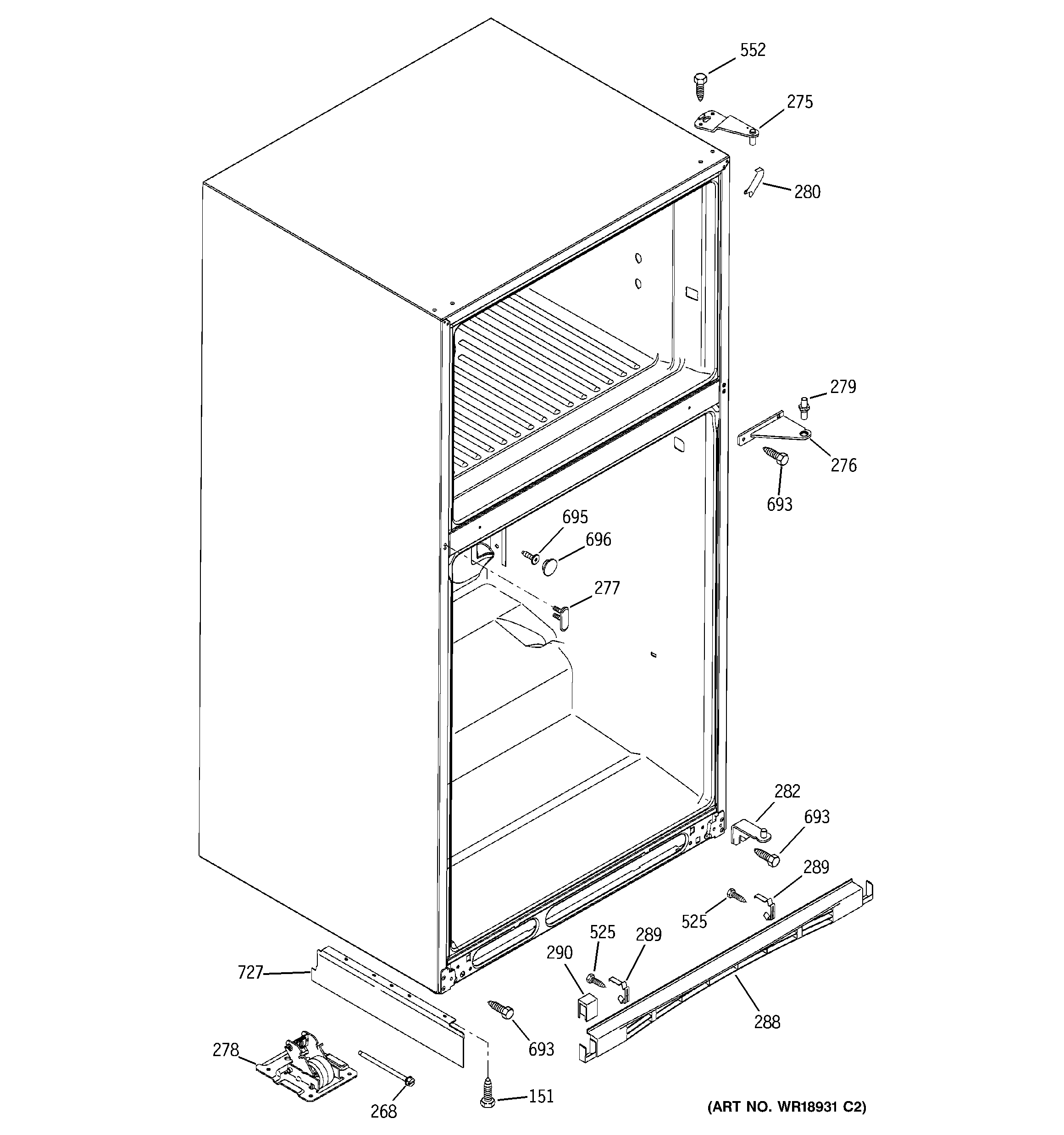 Case parts