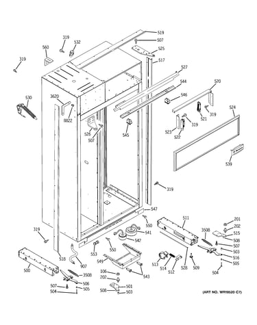 Case parts