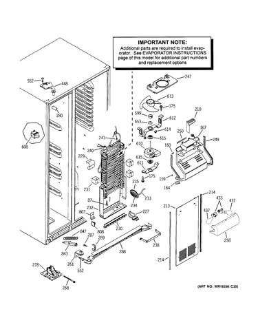 Freezer section