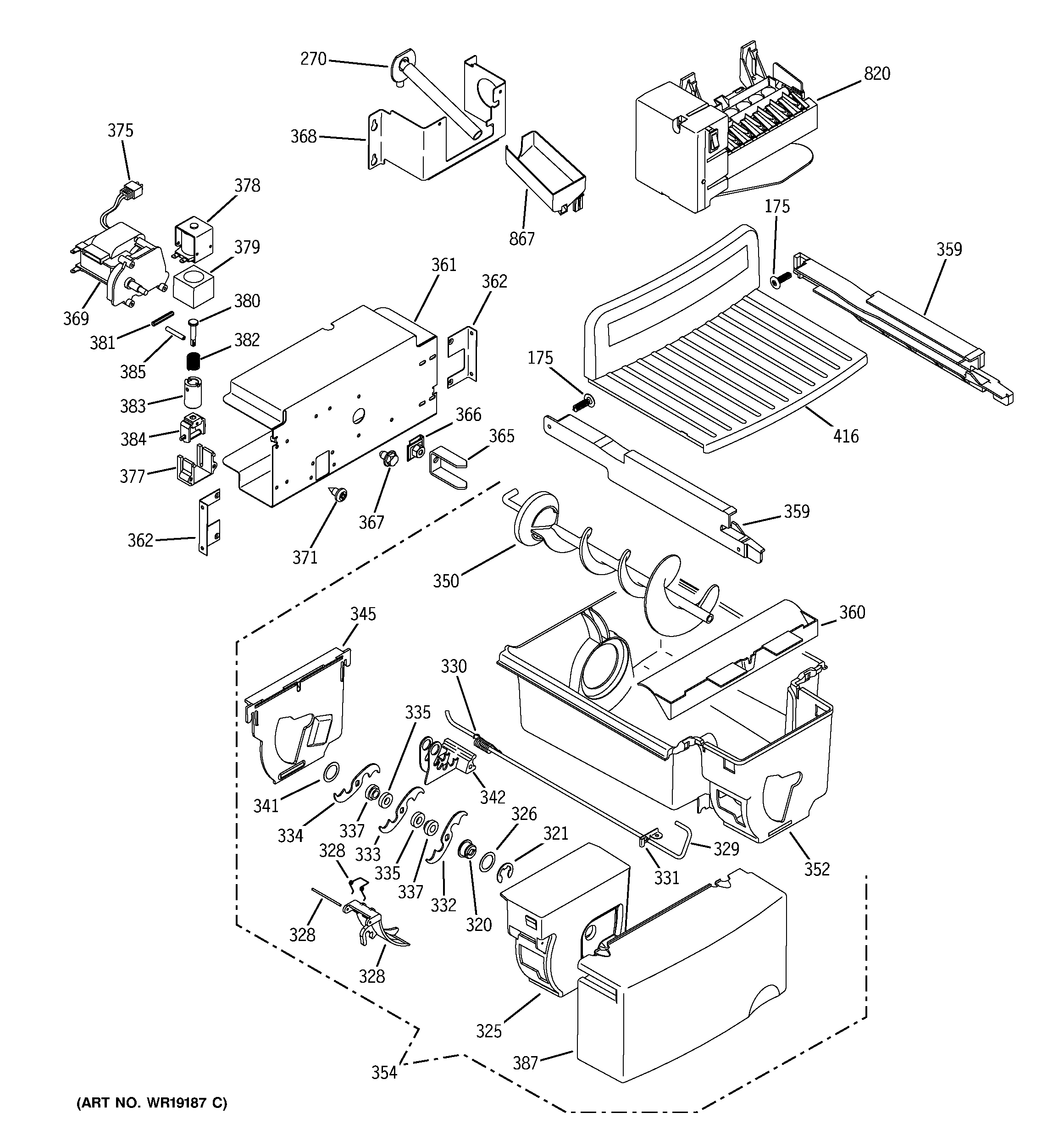 ICE MAKER & DISPENSER