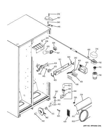 Fresh food section