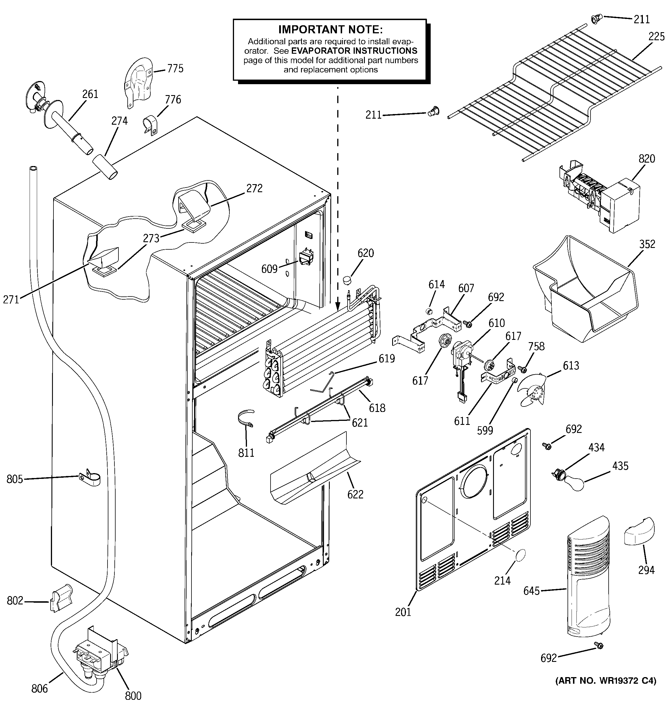 Freezer section