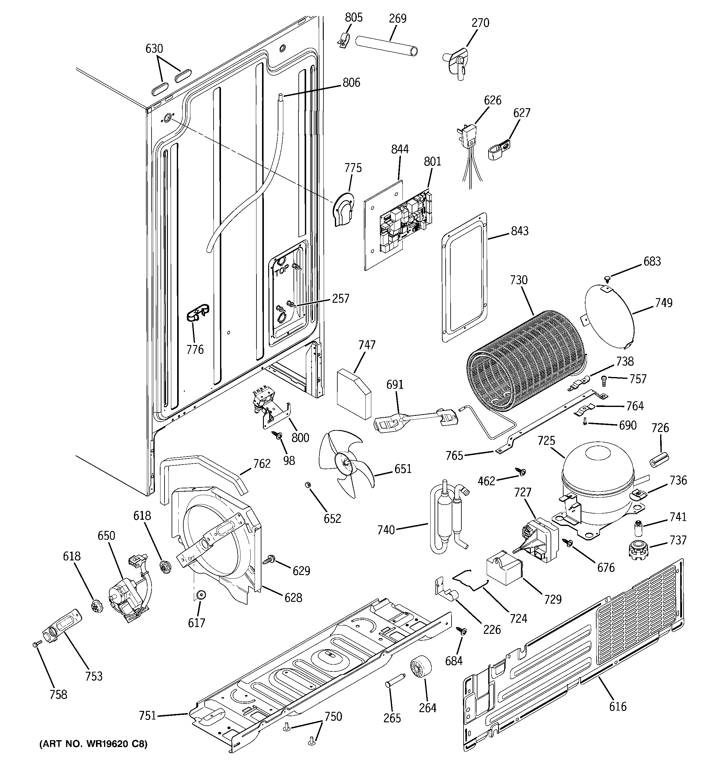 SEALED SYSTEM & MOTHER BOARD