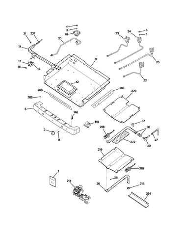 Gas & burner parts