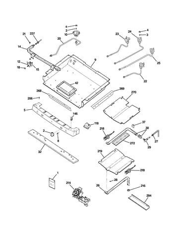 Gas & burner parts