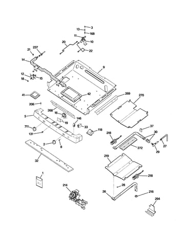 Gas & burner parts