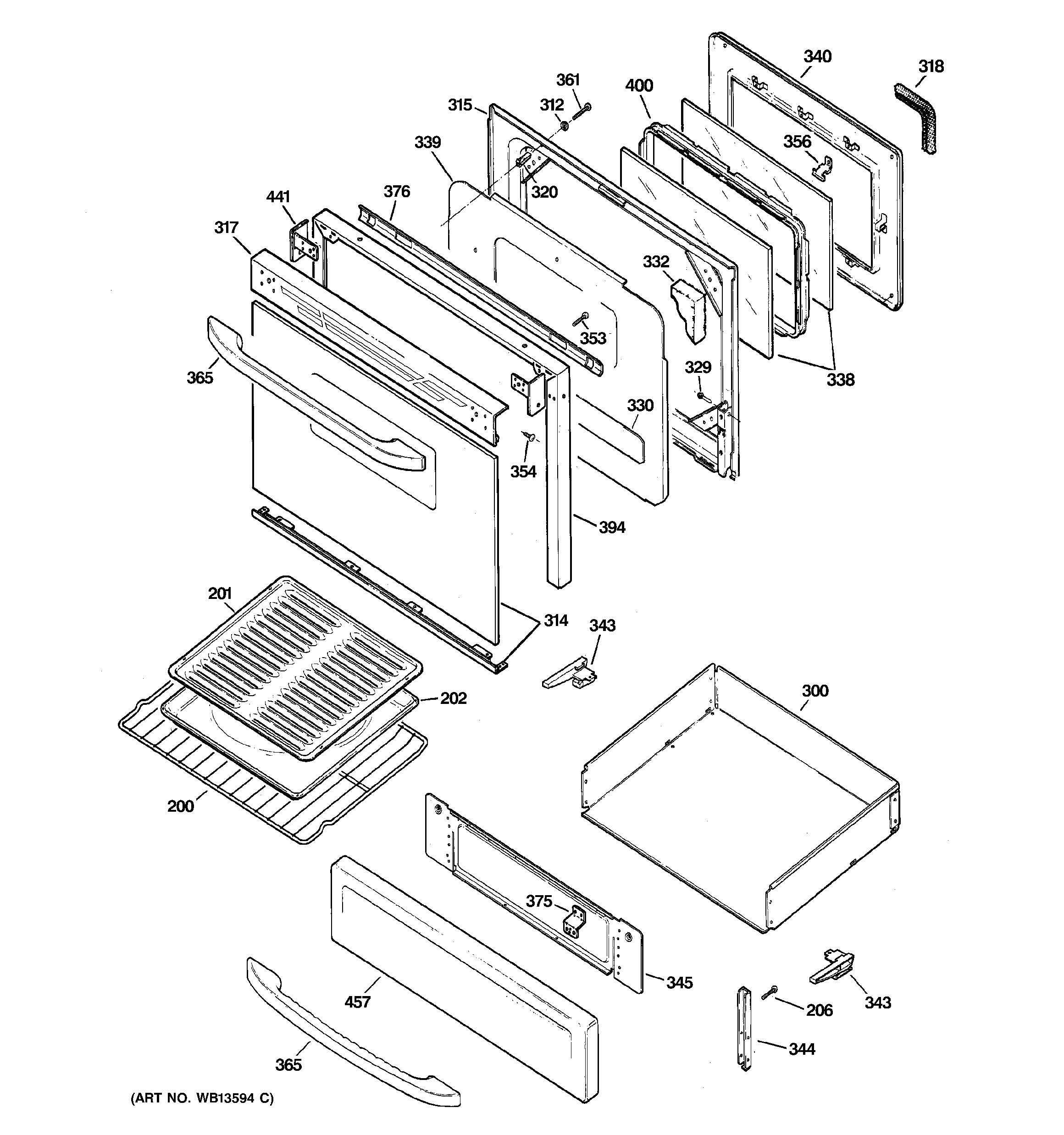 Door & drawer parts
