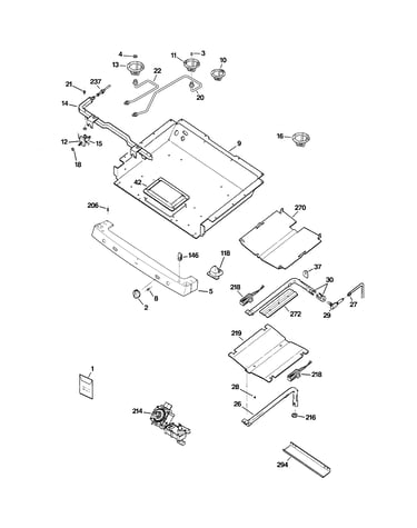 Gas & burner parts
