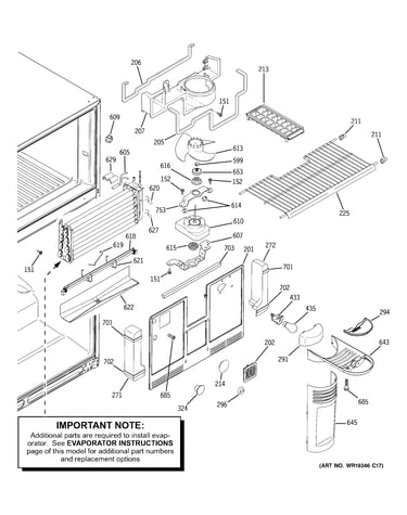 Freezer section