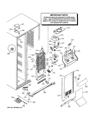 Freezer section