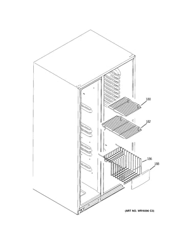 Freezer shelves