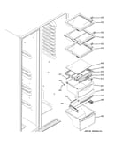 Fresh food shelves