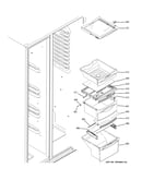 Fresh food shelves