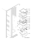 Fresh food shelves