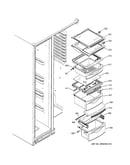 Fresh food shelves