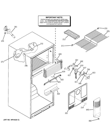 Freezer section