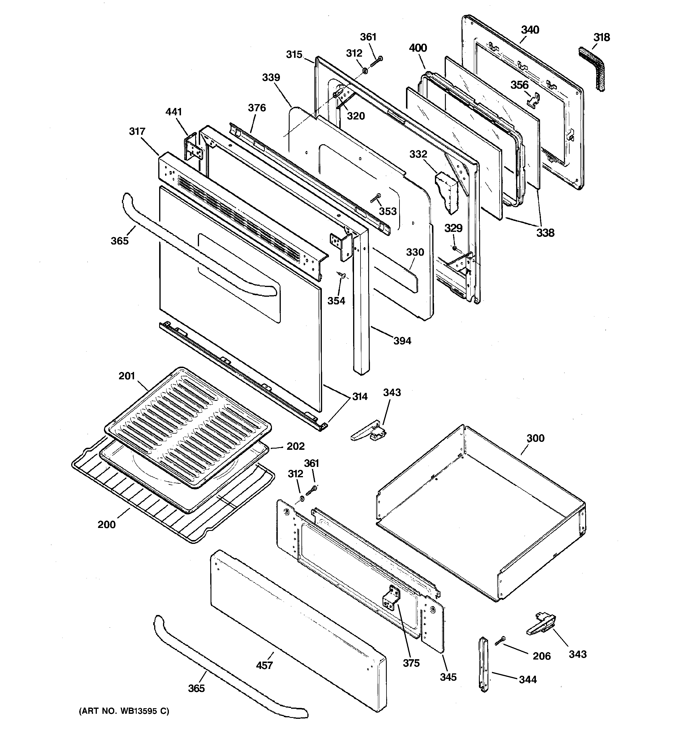 Door & drawer parts