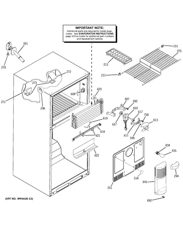 Freezer section