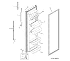 GE GSH22UFREBB fresh food door diagram