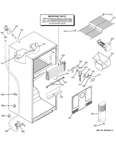 Freezer section