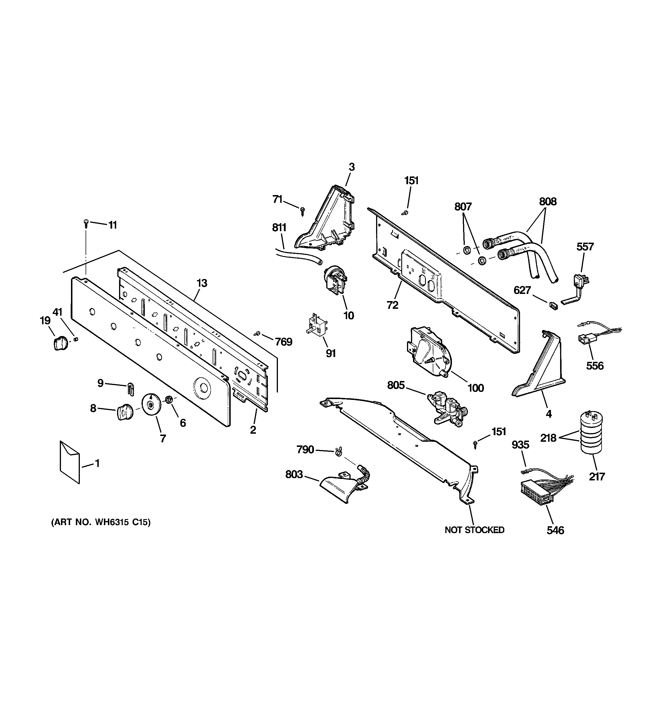 CONTROLS & BACKSPLASH