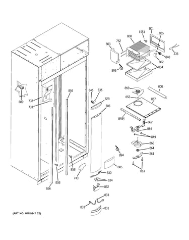 Freezer section