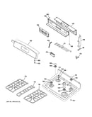 Control panel & cooktop
