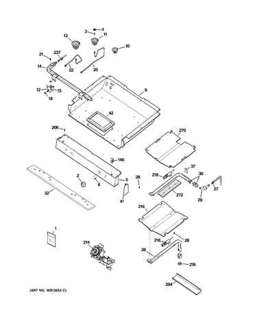 Gas & burner parts