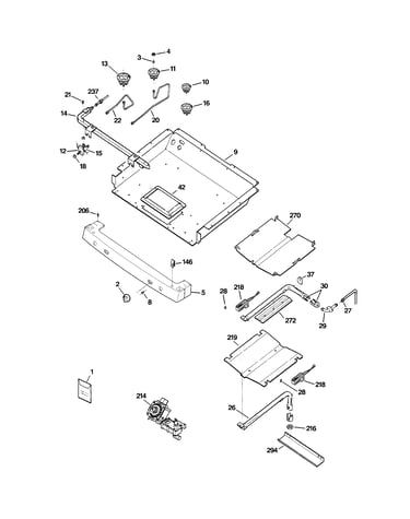 Gas & burner parts