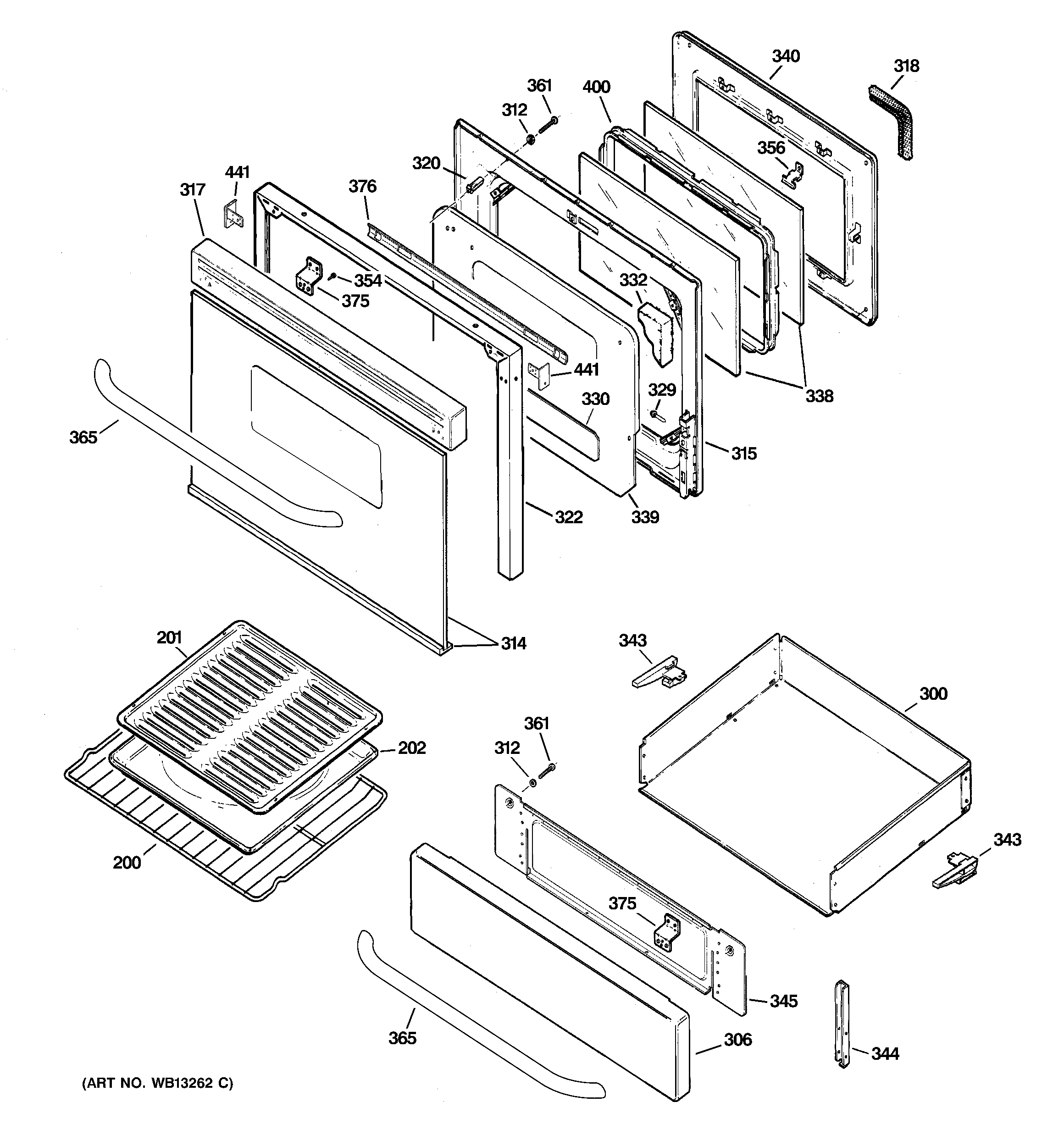 Door & drawer parts