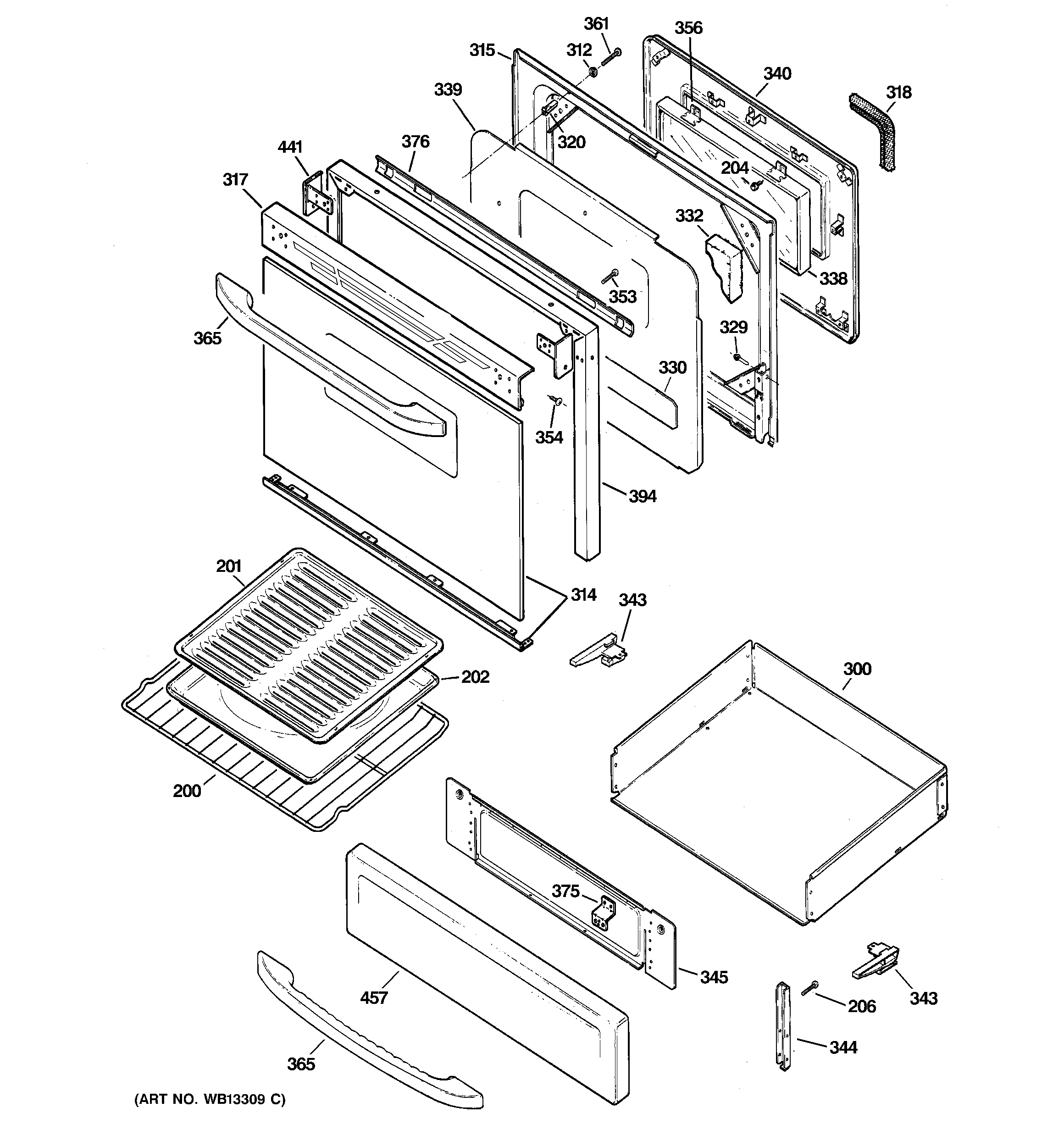 Door & drawer parts