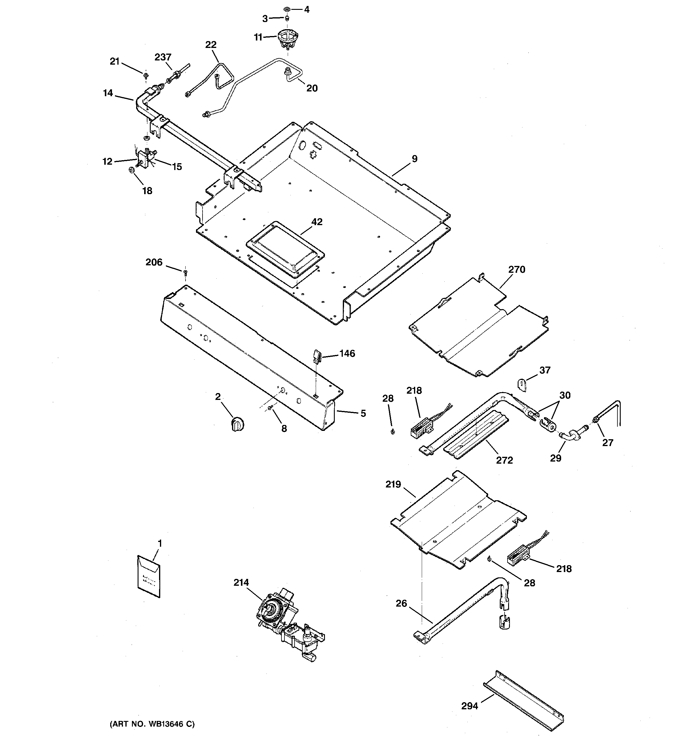 Gas & burner parts
