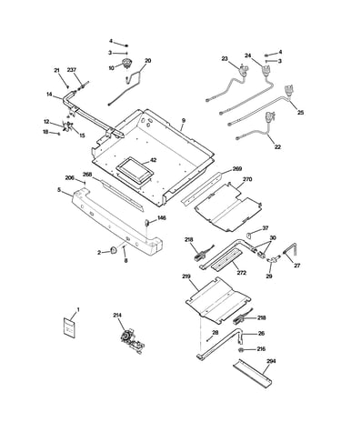 Gas & burner parts