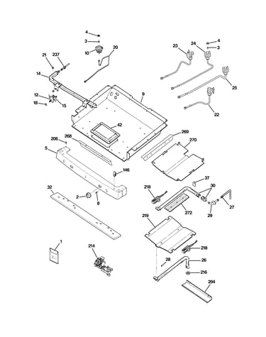 Gas & burner parts