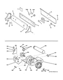 Controls, backsplash, blower & moto