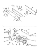 Controls, backsplash, blower & moto