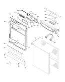 Escutcheon & door assembly
