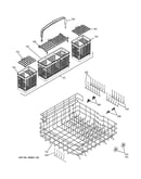 Lower rack assembly