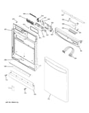 Escutcheon & door assembly