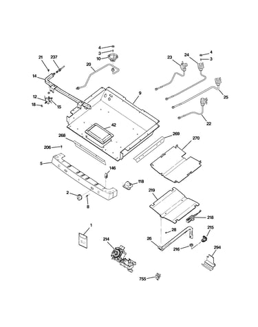 Gas & burner parts