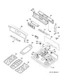 Control panel & cooktop parts