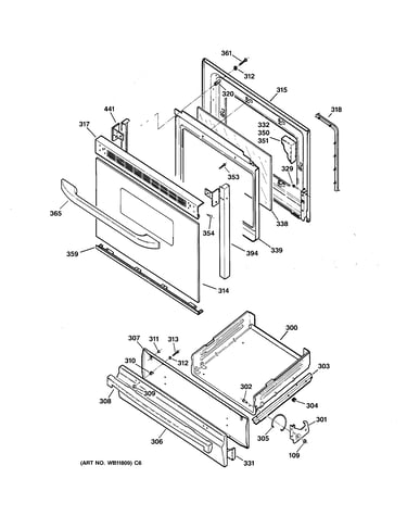Door & drawer parts