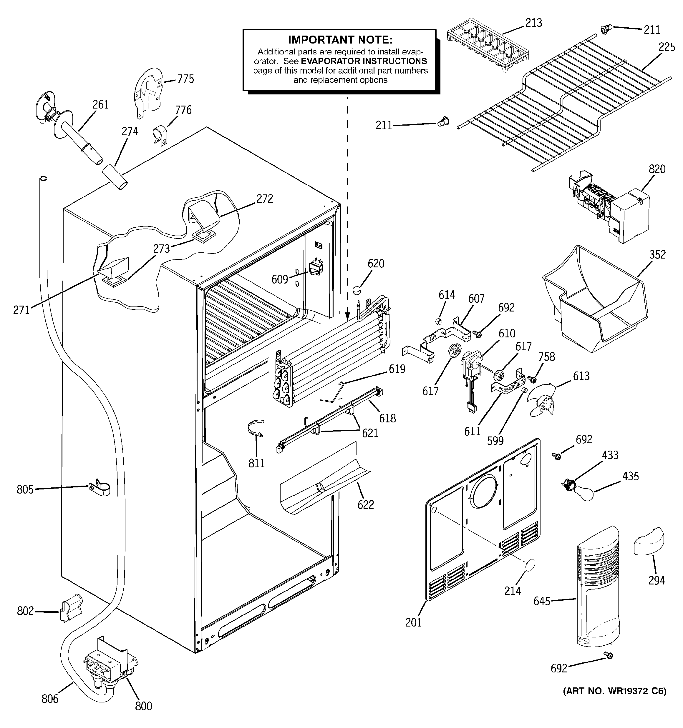 Freezer section