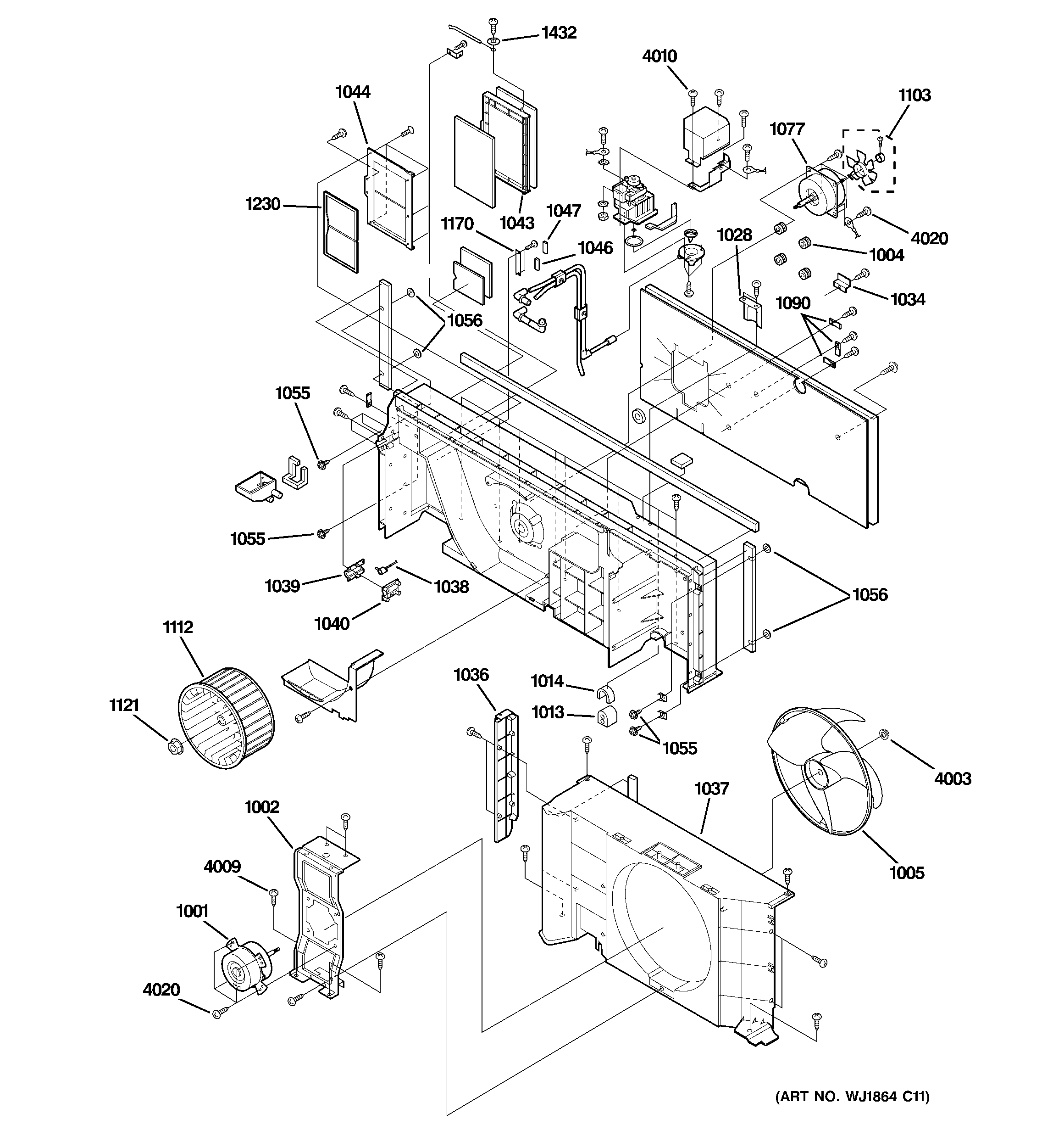 Motor & chassis parts