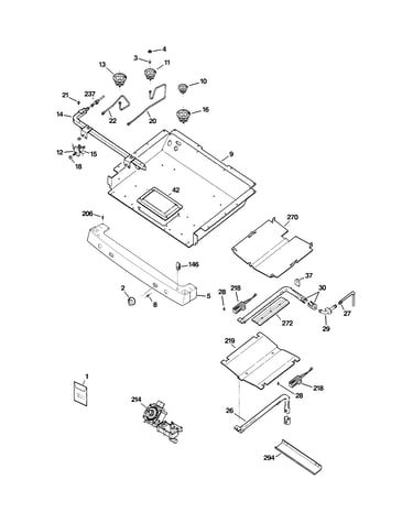 Gas & burner parts