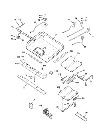 Gas & burner parts