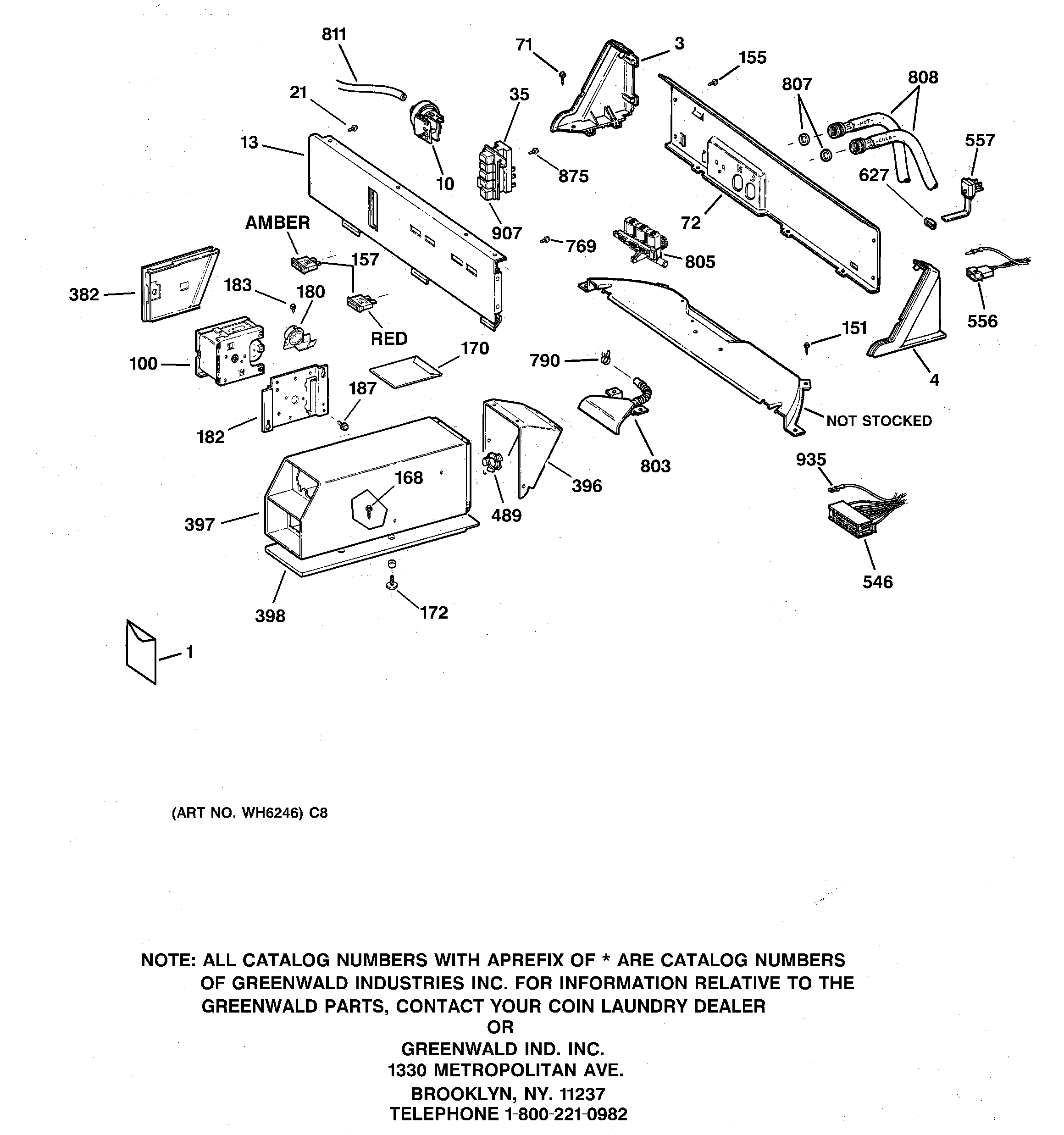 Controls & backsplash