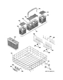 Lower rack assembly