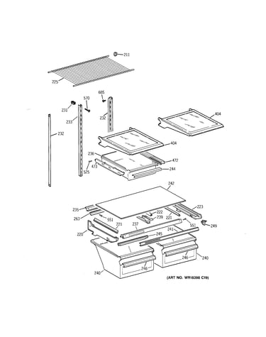 Shelf parts